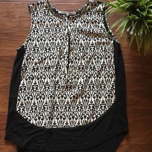 collective concepts,  print, sleeveless top